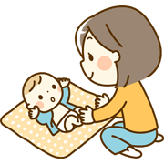 赤ちゃん着替え