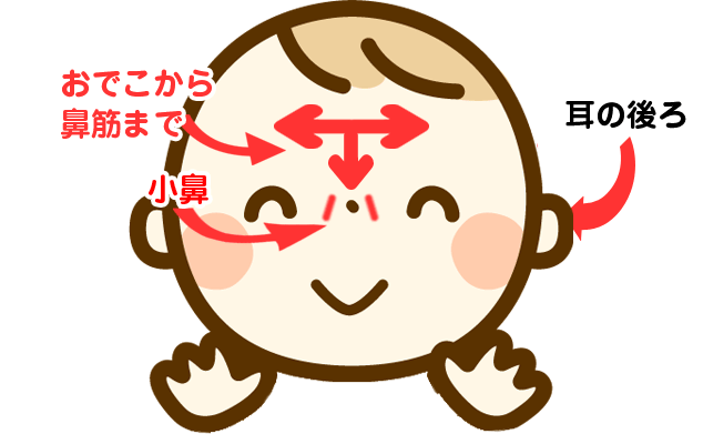 顔の洗い方モデル